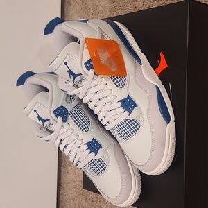 Air Jordan 4 Retro Military Blue Shoes